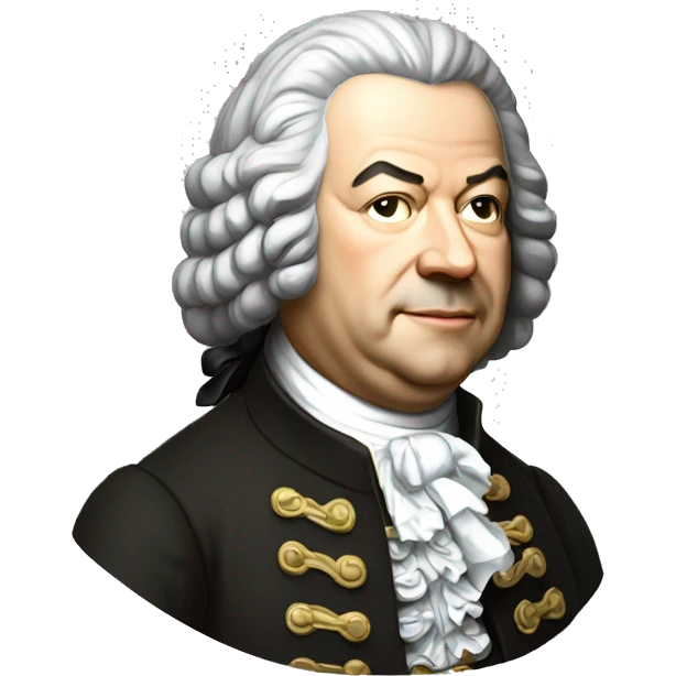 johann bach standing emoji