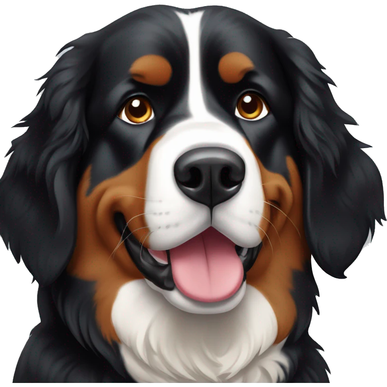 Bernese mountain dog emoji