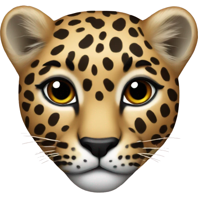 leopard heart emoji
