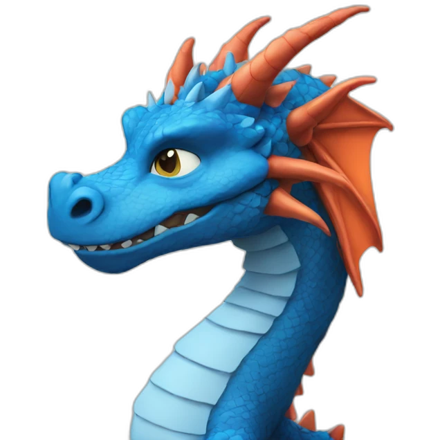 dragon-thinking emoji