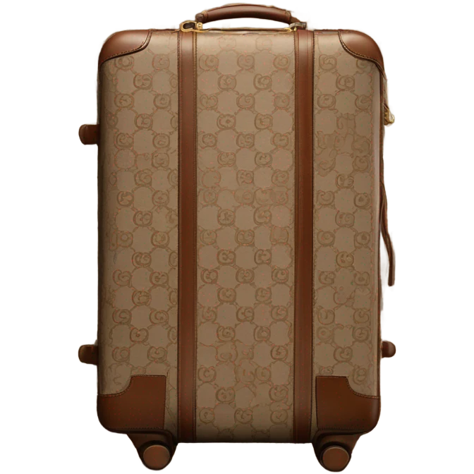 Gucci luggage emoji