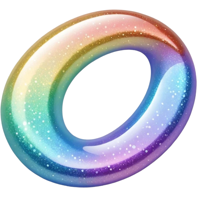 Glitter White Infinite emoji