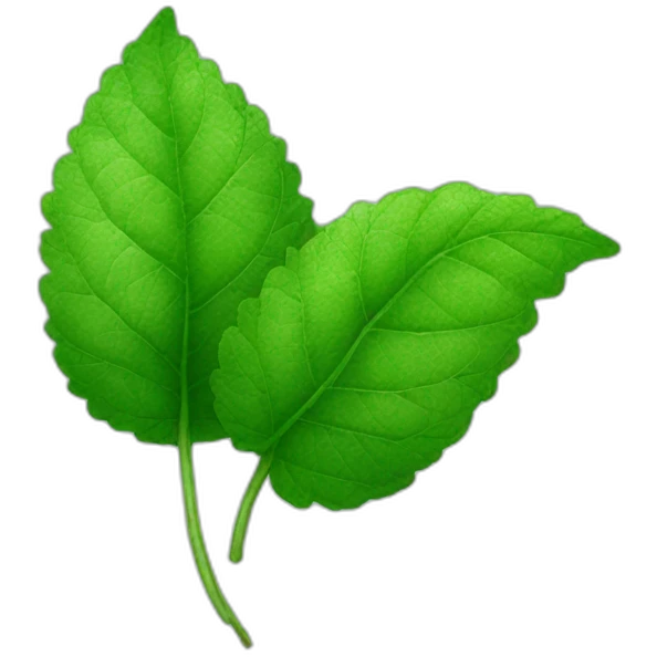 peppermint leaves emoji