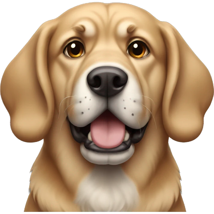 big dog emoji
