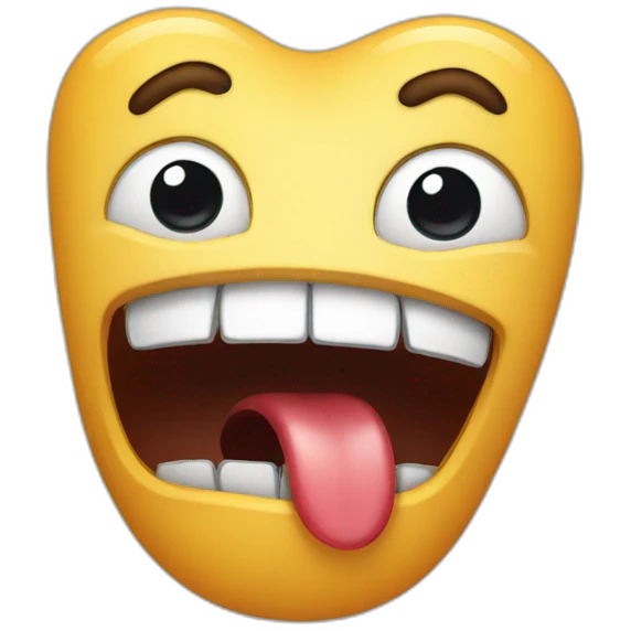 surprised mouth emoji
