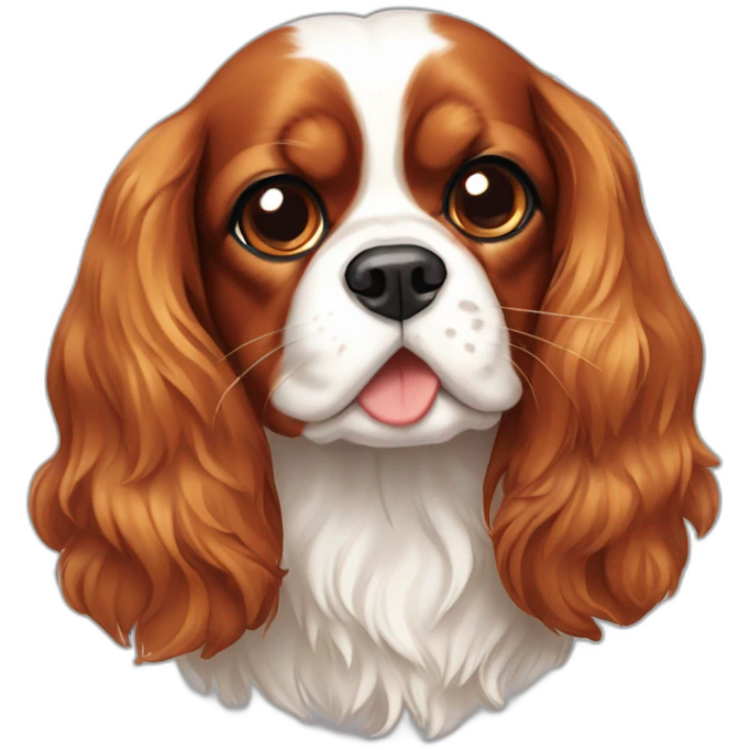 cavalier King Charles spaniel emoji