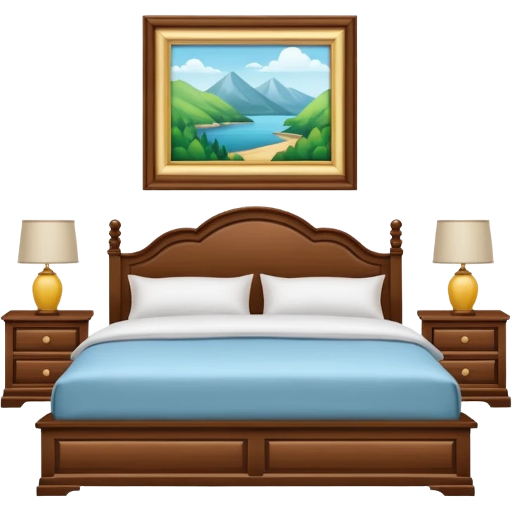 Sleek wooden frames, slightly decorative headboards, brighter bedding styles. emoji