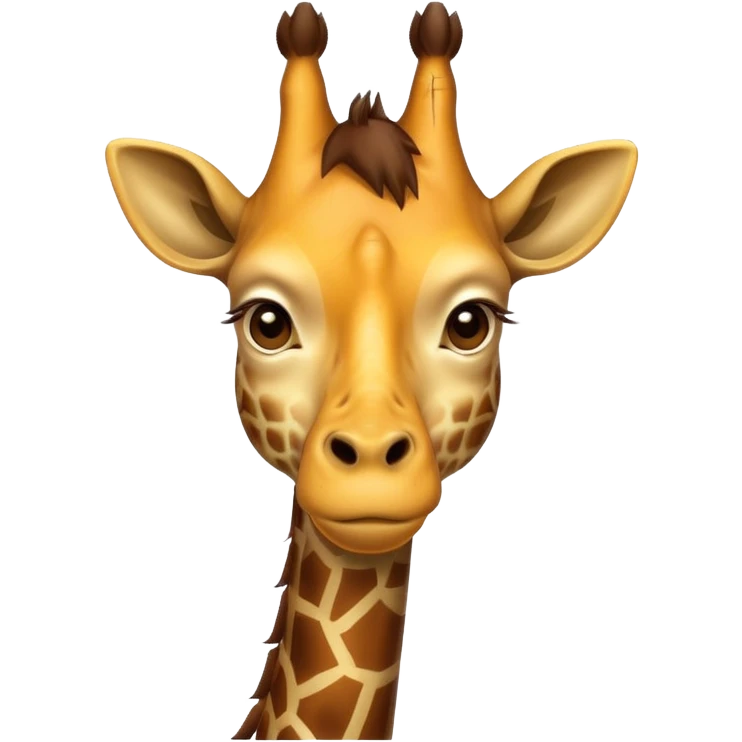 Sick giraffe emoji