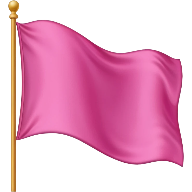 pink color flag emoji