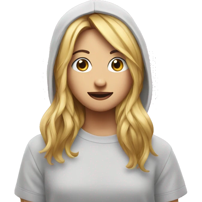 The person is watching tiktok emoji