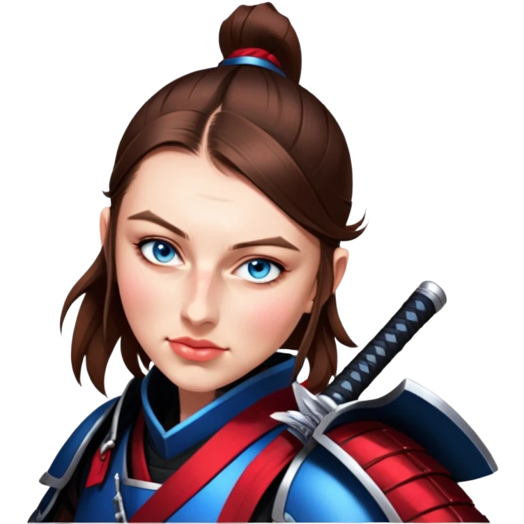Fierce Samurai emoji