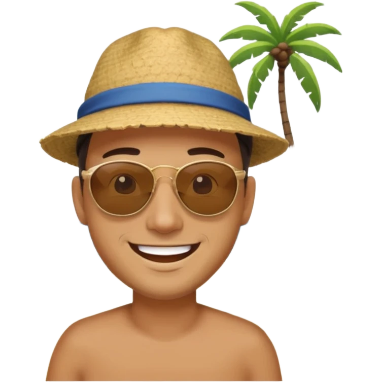 beach man emoji
