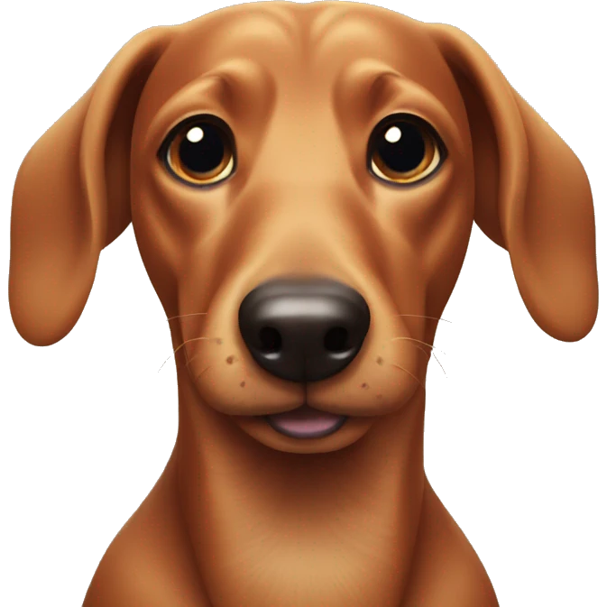 Sausage dog  emoji