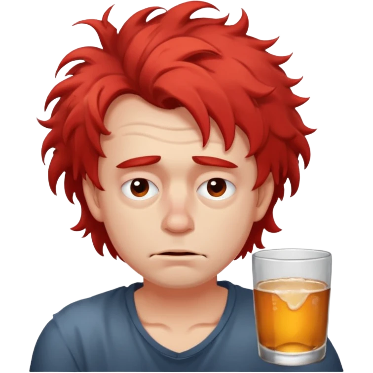 Drunk guy emoji