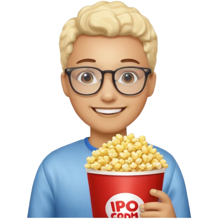 Этот эмодзи 📽️ но добавь к нему любых 1-2 элементов от других эмодзи emoji