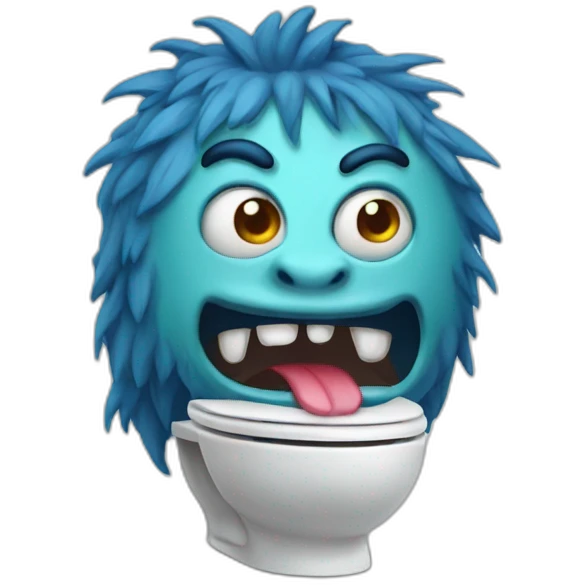 Monster wc  emoji
