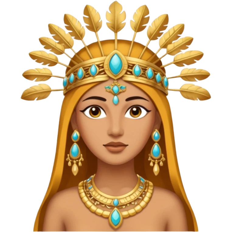 una diosa de la época púnica, de alto rango emoji