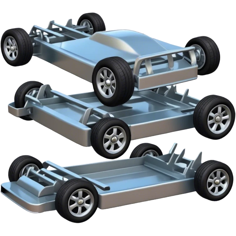 chassis of a car emoji