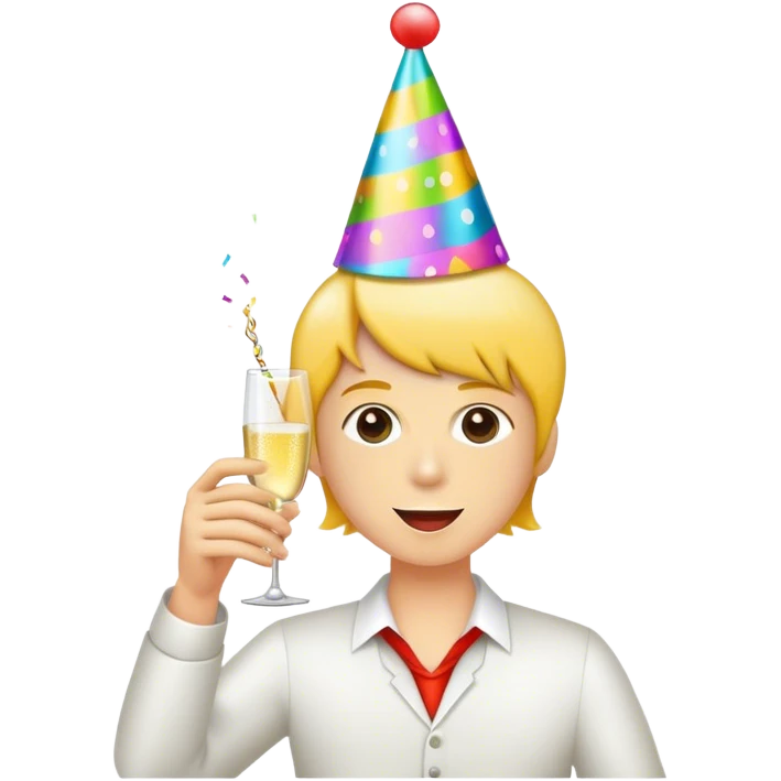 brightly birthday party emoji