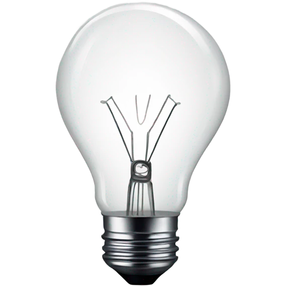 Light bulb emoji