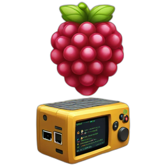 Raspberry pi 4 emoji