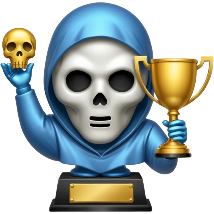 trofeu ghostface emoji