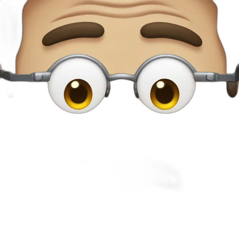 Michael Scott Face with Monocle emoji