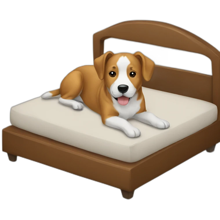 Dog per bed emoji