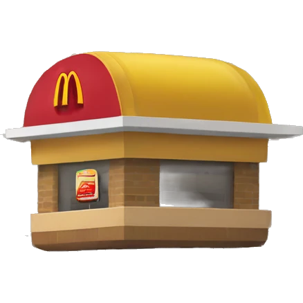 McDonald’s building  emoji