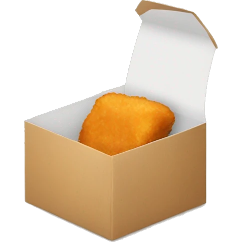chicken nugget box emoji