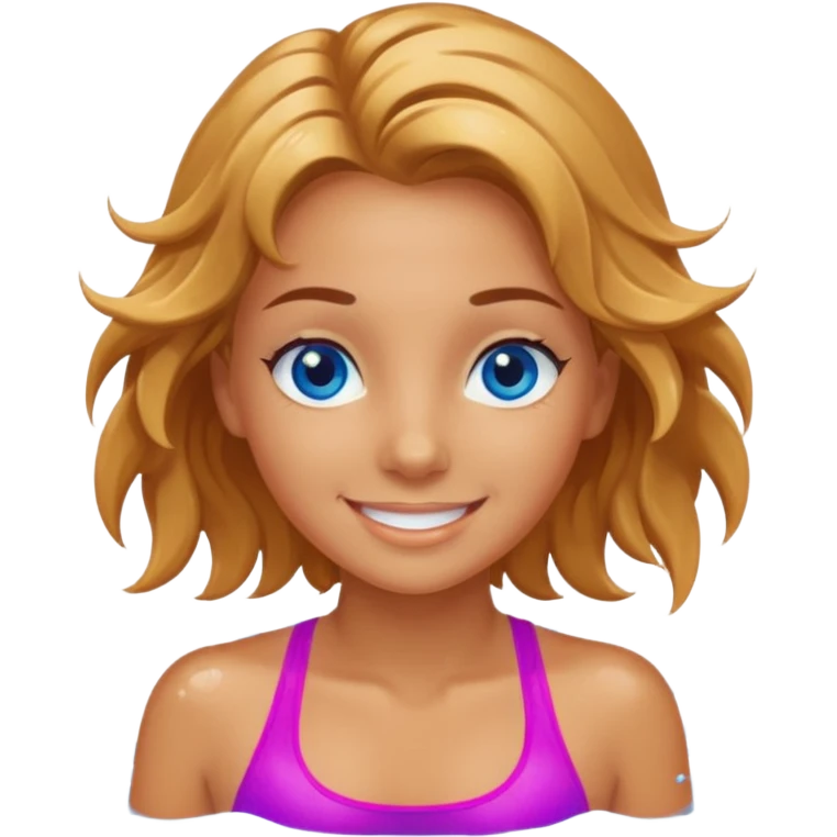 swim girl emoji