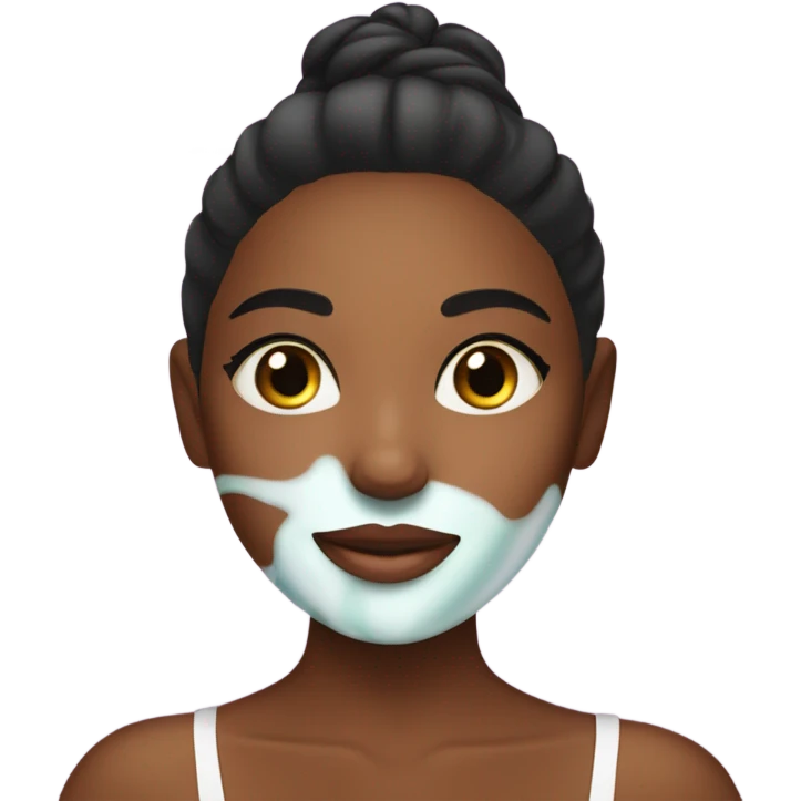 Skin care girl emoji
