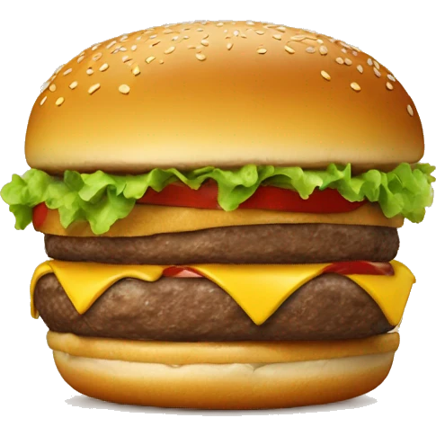 burger with legs emoji