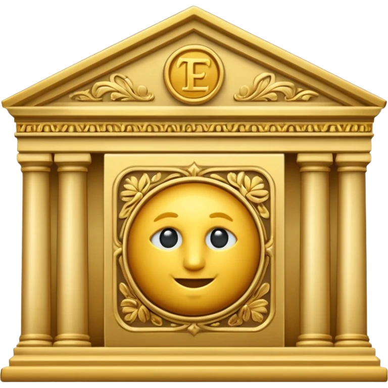 bank color gold emoji