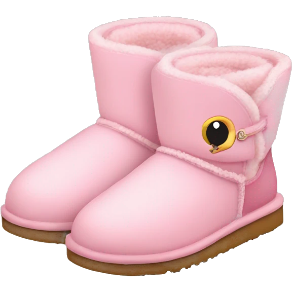 Babypink UGG shoes emoji