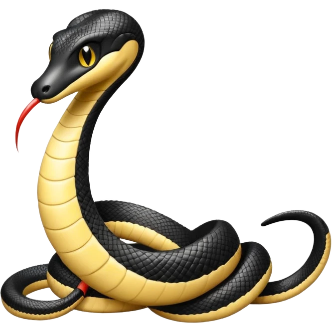 uma lamparina tradicional branca   com uma cobra  preta em volta da lamparina  emoji