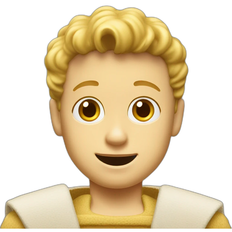 the milkybar kid but rebranded with weetabix emoji