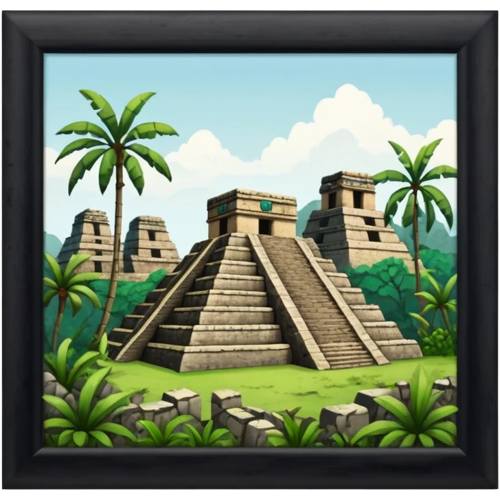 mayan ruins mexico emoji
