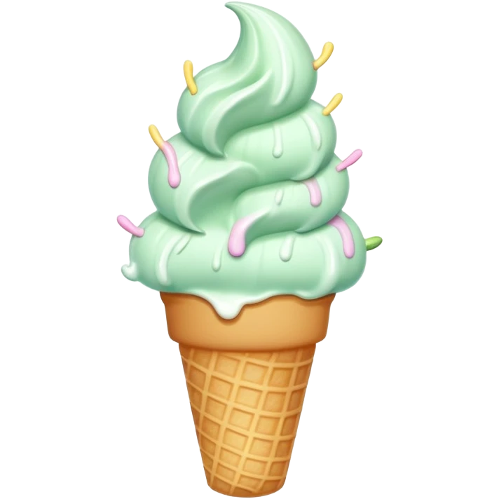 Ice cream cactus  emoji