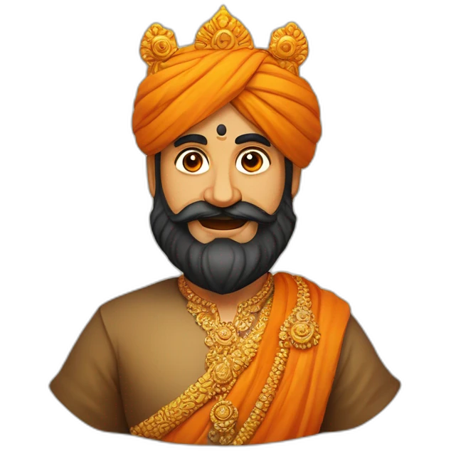 Chhatrapati Shivaji Maharaj  emoji