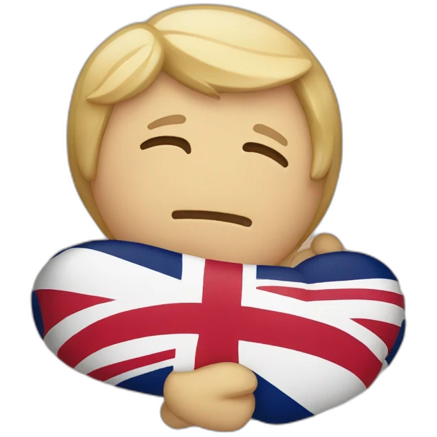 poland hugging united kingdom emoji