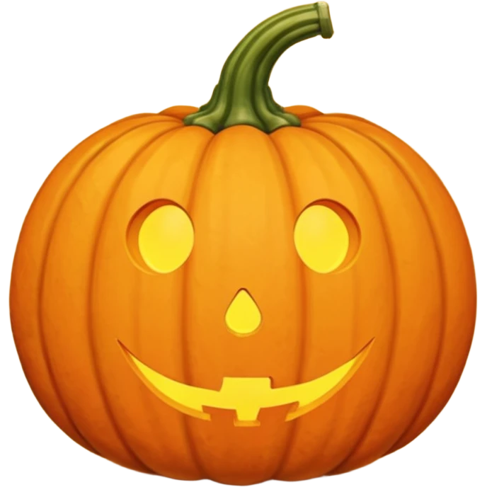 pumpkin not carved emoji