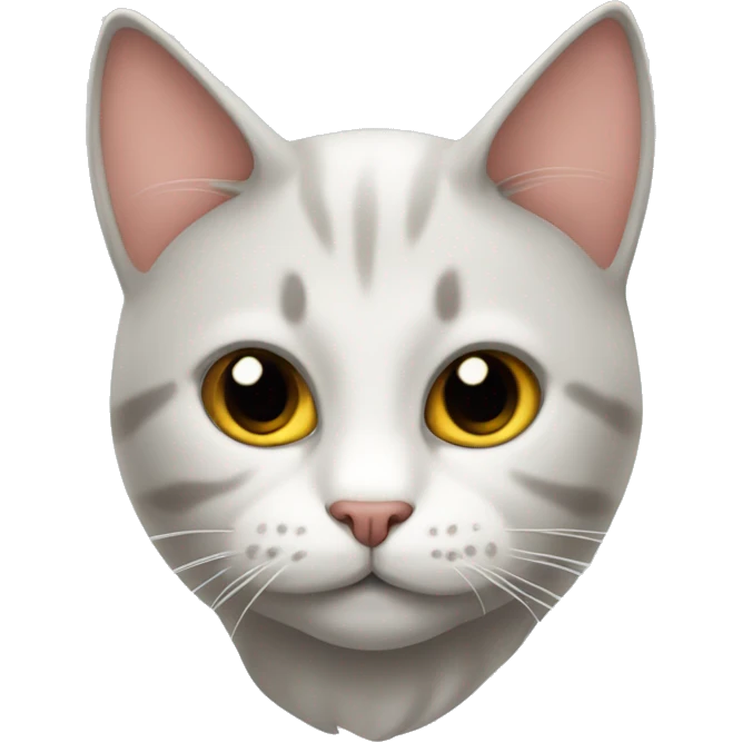 gato com um laço  emoji