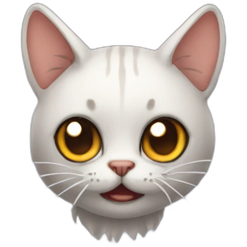 Spider cat emoji