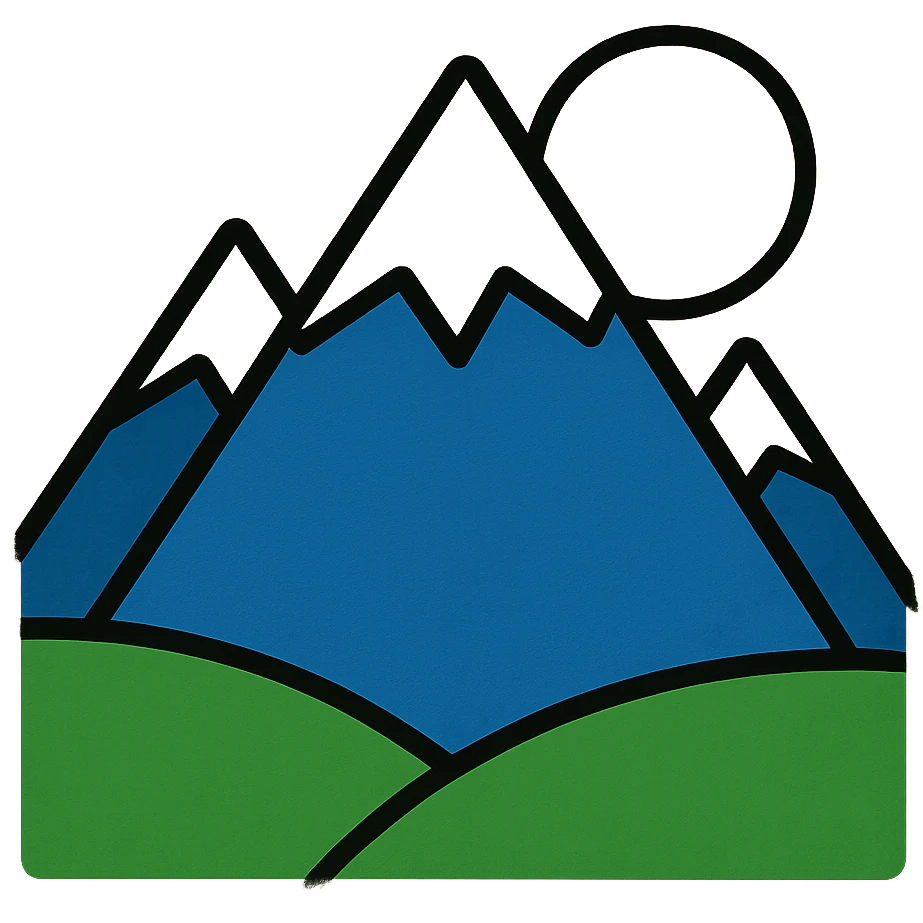 little alchemy style icon
subject: mountain
border: medium-black emoji