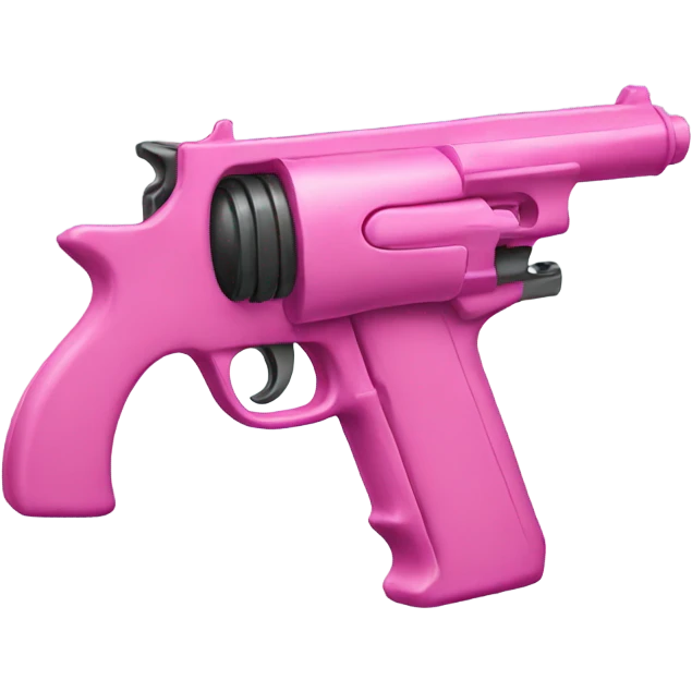 Pink gun emoji