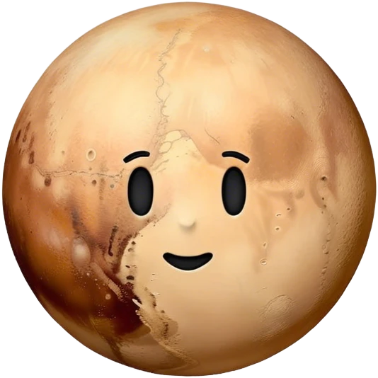 Planet Pluto emoji