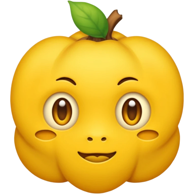 全黄色的煎蛋 emoji