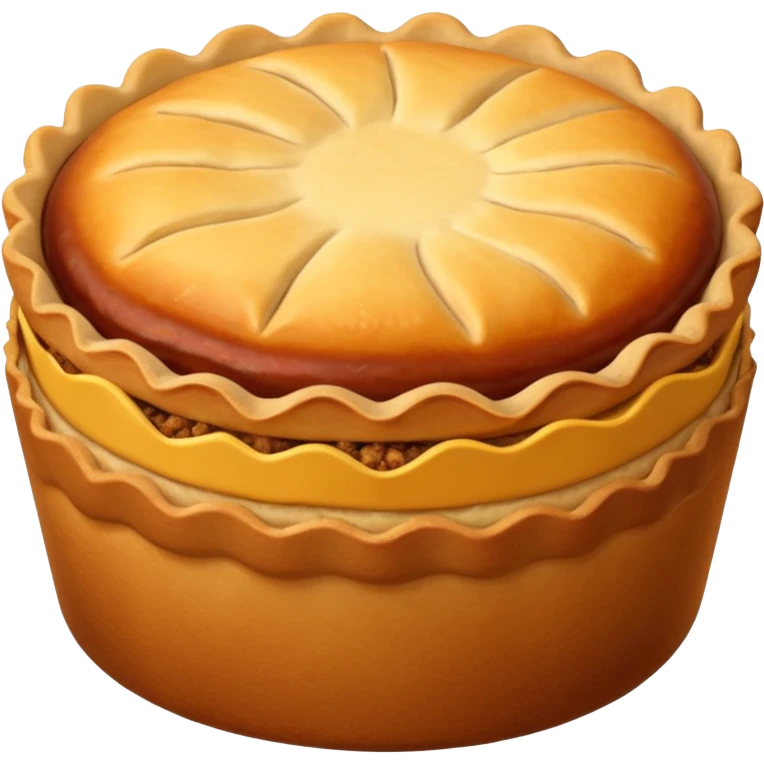 Pastel de Carne emoji