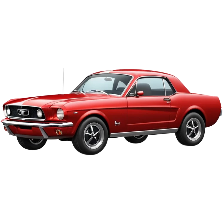 Classic mustang emoji
